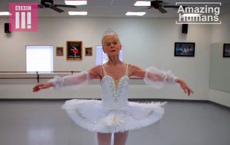 VIDEO: Die 77-jarige ballerina